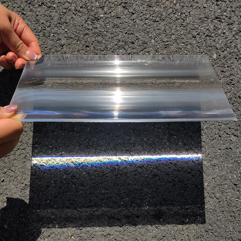 [Australia - AusPower] - Linear Fresnel Lens, 300x200mm, Focal Length 100mm, for Solar Project, Optical Education, DIY Project 