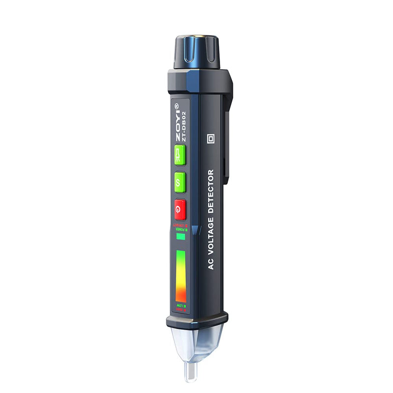 [Australia - AusPower] - Non Contact Voltage Detector Electrical Tester Pen Voltage Tester 12V-1000V Dual Sensitivity LED Alert Reliable Wire Power Tester Buzzer Alarm Wire Breakpoint Finder 
