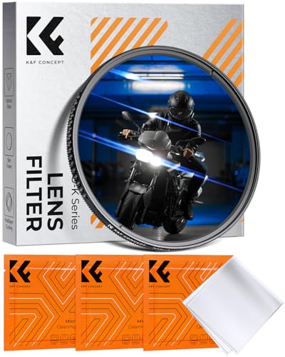 K&F CONCEPT 52mm Blue Streak Lens Spaced Effect Filter