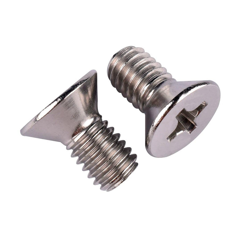 [Australia - AusPower] - #10-32 x 3/8" Phillips Flat Head Machine Screws, Stainless Steel 304 (18-8), UNF Thread, Countersunk Head Machine Screws, 40Pcs #10-32 x 3/8" (40Pcs) 
