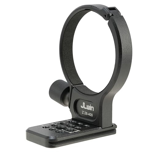 Hersmay 70mm Metal Lens Collar Tripod Mount Ring For NIKKOR Z 28-400mm f/4-8 VR Mirrorless Lens Tripod Collar Camera Lens Tripod Ring Adapter