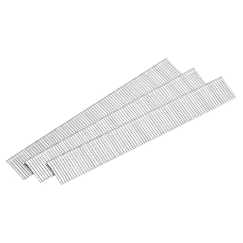 uxcell 18 gauge 9/16-inch galvanized carbon steel brad nails, silver tone finishing nails for woodworking