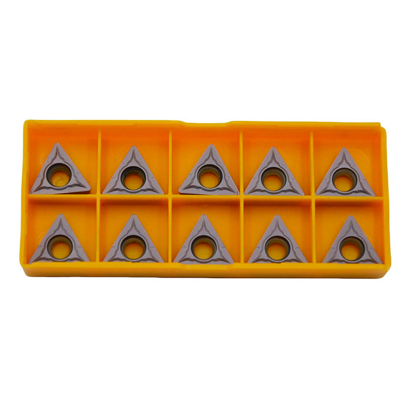 [Australia - AusPower] - 10PCS TCMT32.52 TCMT16T308 Hard Alloy Blade Processing Steel Parts, Stainless Steel, High Temperature Alloy 10pcs TCMT32.52 TCMT16T308 grey 