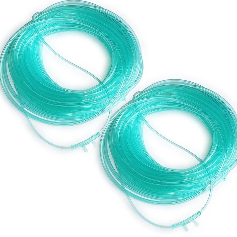 [Australia - AusPower] - Nasal Oxygen Cannula, High Flow and Long Oxygen Tubing for Nasal, Nose Oxygen Tube (49 Feet (15 Meter)×2) 49 Feet (15 Meter)×2 