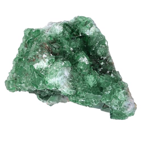 Natural Raw Fluorite Crystal Stone Geodes Green Crystal Geode #F 1.77"-4.72" (0.44-0.66 lb)