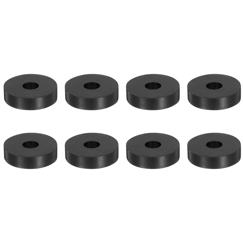 uxcell 50Pcs 1-5/8" OD x 1/2" ID x 3/8" Thick Round Rubber Washers Flat Rubber Spacer Bushing for Home Appliances Cars Boat Accessories 1-5/8" OD x 1/2" ID x 3/8" Thickness 50