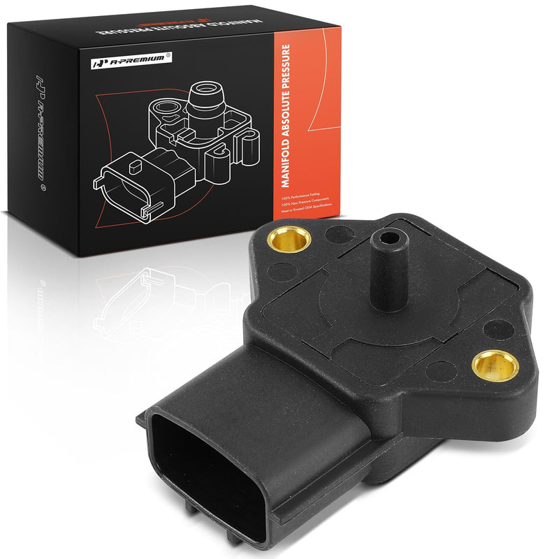 [Australia - AusPower] - A-Premium Barometric Pressure Sensor [3 Pins] Compatible with Mazda Miata 1999-2005 1.8L, MPV 2000-2006, Replace# Z5A618211A 