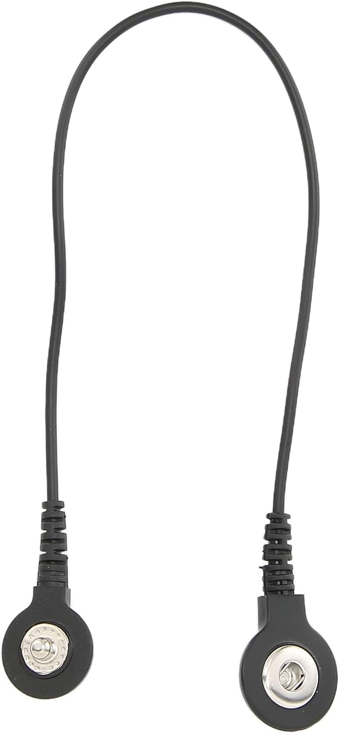 [Australia - AusPower] - 3.5mm Tens leadss Wires, Tens leadss Electrode Wires Tens Replacement Electrode Wires Leads Tens Cables Standard Connection Snap Cable for Digital Device for Electrode Leads Massager Machine 