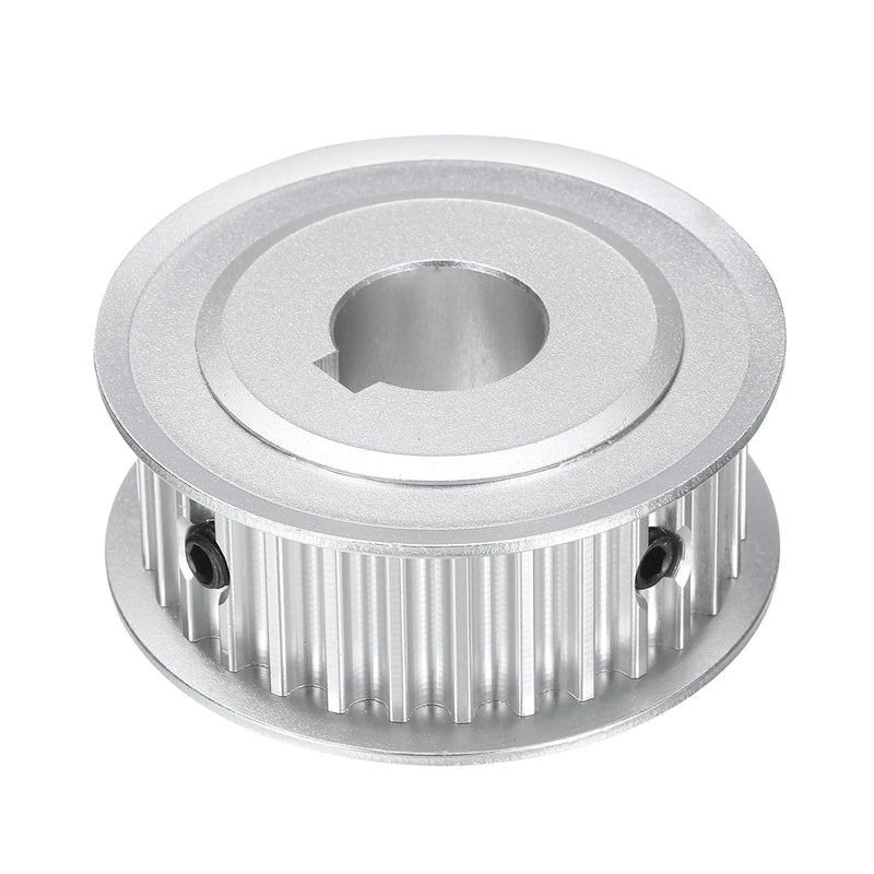 [Australia - AusPower] - uxcell 5M-30T-5/8B Timing Belt Pulley 5/8" Bore, 30 Teeth Aluminum Alloy Synchronous Wheel with Keyway, Pitch 5mm Tooth for 15mm Width Belt 