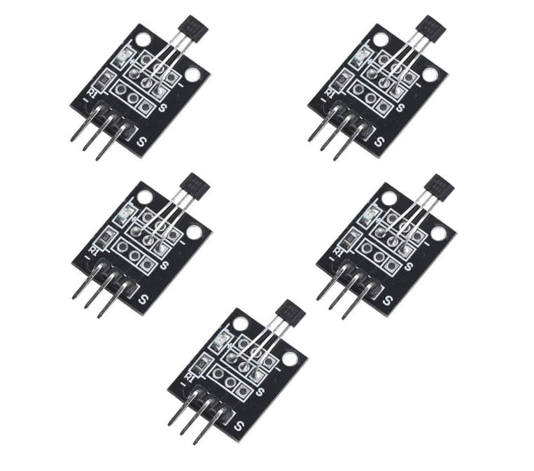[Australia - AusPower] - 10pcs KY-035 3.3 V-5 V Hall Effect Magnetic Sensor Module Digital Voltage Signal Analog Module PIC AVR Smart Car 