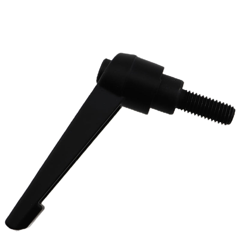 [Australia - AusPower] - 2PCS Black Adjustable Tightening Handle Screws 7 Type Hand Screw Positioning Locking Wrench Lever Knob Thread Ratchet Stud Locking Used in Lathe Woodworking Machinery Packaging Machinery 