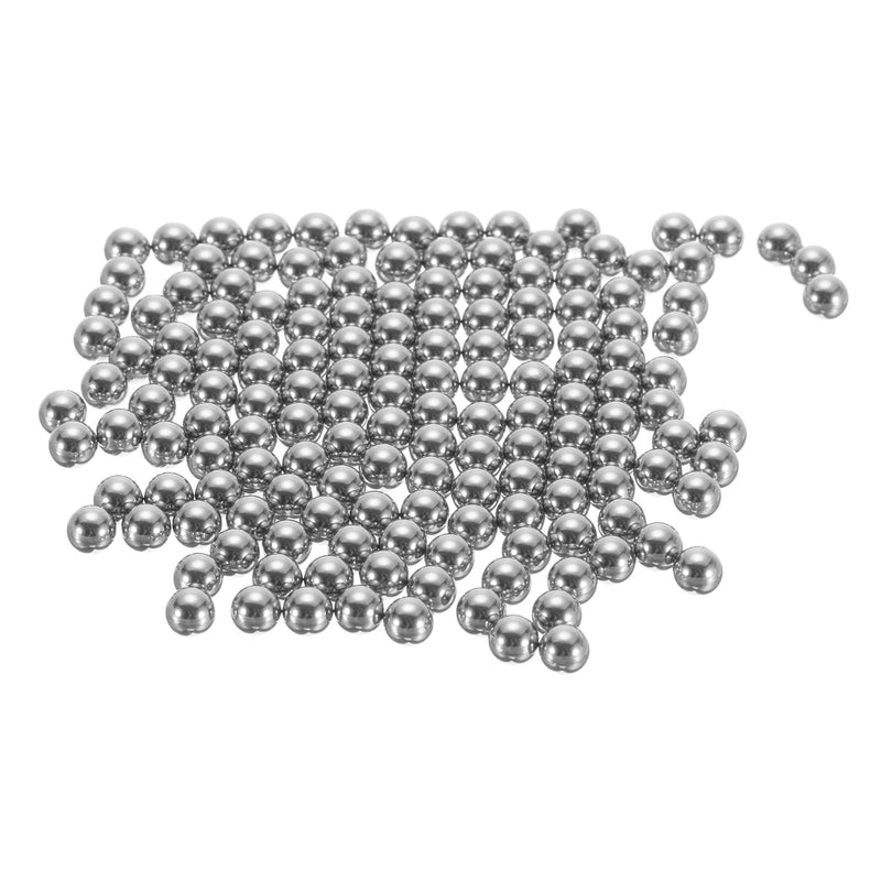 [Australia - AusPower] - Uxcell 500pcs 4mm Chrome Steel Precision Balls, Mini Solid Bearing Balls, G100 500 