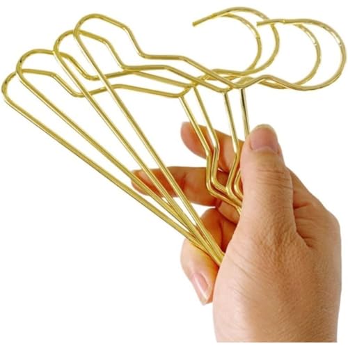 20Pcs Metal Pets Clothes Hanger Small Dog Closet Hangers Cat Racks Storage Organizer