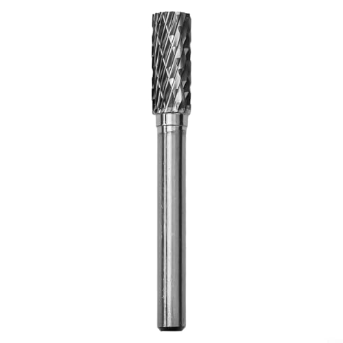 Rotary Tip Burr Grinder Carbide Rotary File Milling Metal Grinding Cutter Milling Head Drill Bit 6mm Shank Weld Joint Cleaning (8mm) 8mm
