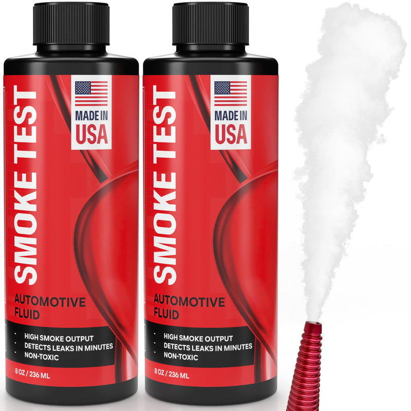 [Australia - AusPower] - [2 Pack] Smoke Test Fluid for Automotive Smoke Machines - 16oz Solution Creates High Density Smoke - Made in USA - Detect Leaks in EVAP, Intake, Fuel, Vacuum, Exhaust Systems, Turbo & Super Charger 