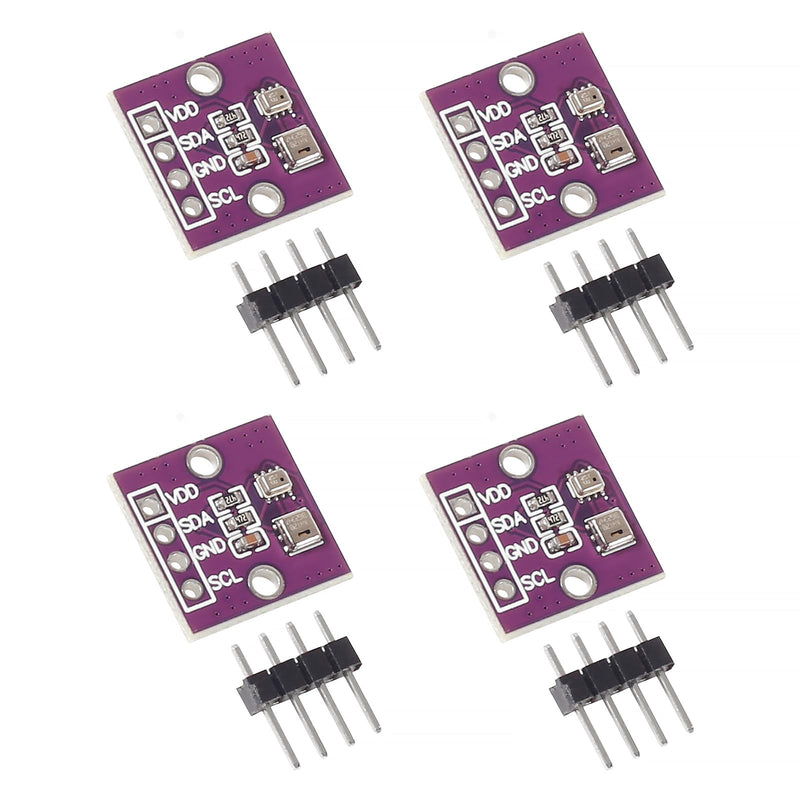 [Australia - AusPower] - Alinan 4pcs AHT20+BMP280 Temperature Humidity and Air Pressure Module High-Precision for Arduino 