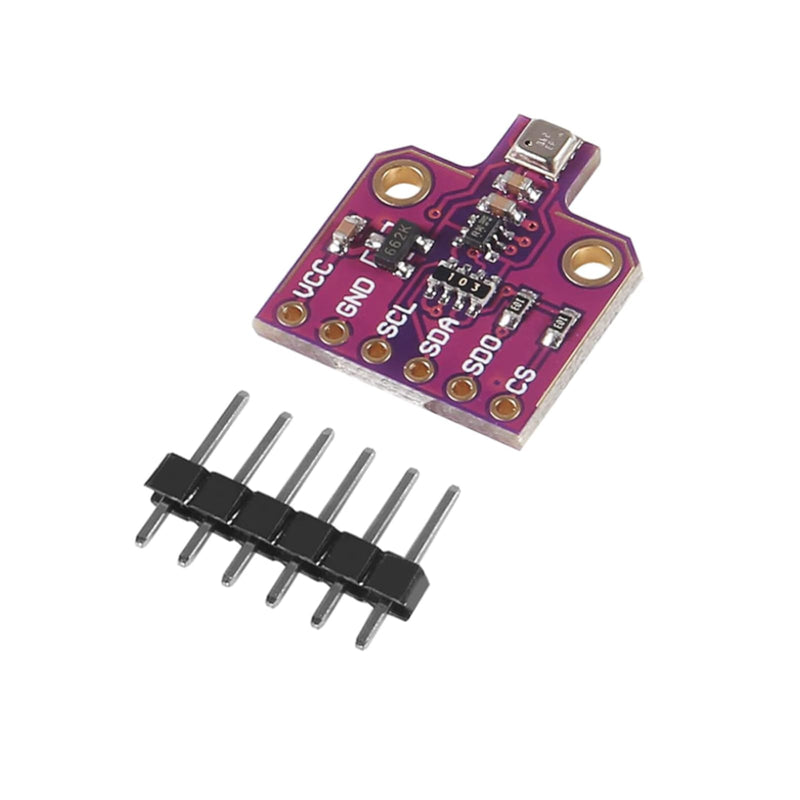 [Australia - AusPower] - BME680 Digital Temperature Humidity Sensor Module 4 in 1 Sensor 3.3V/5V High Precision Environmental Monitoring Sensor with SPI IIC 