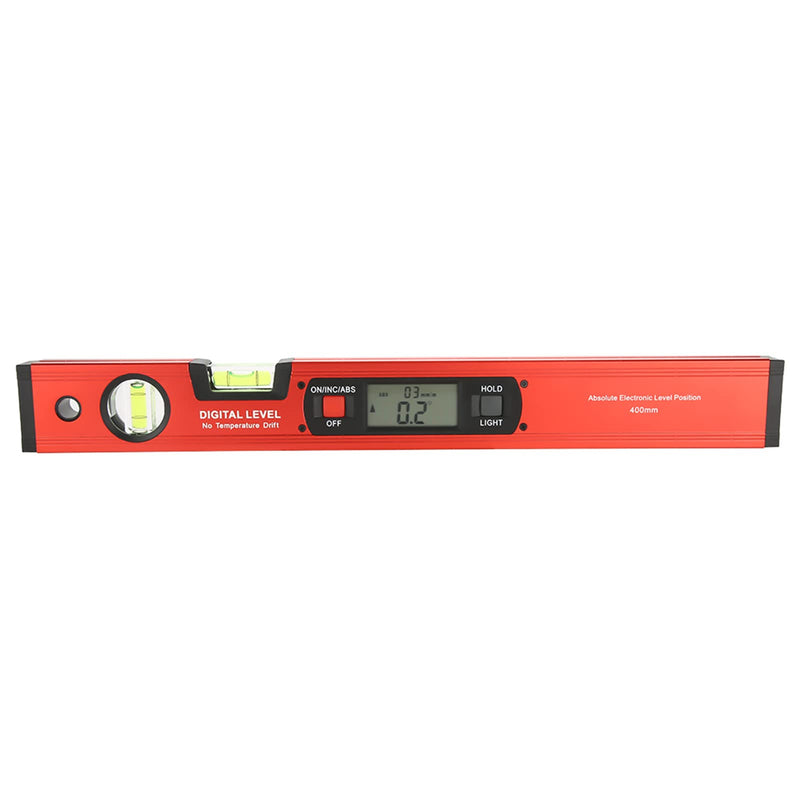 [Australia - AusPower] - Digital Level, Digital Aluminum Alloy Magnetic Angle Finder Level Slope Meter Digital Level With Slope Percentage Magnetic Level and Protractor 4 X 90 Gegree Inclinometer 