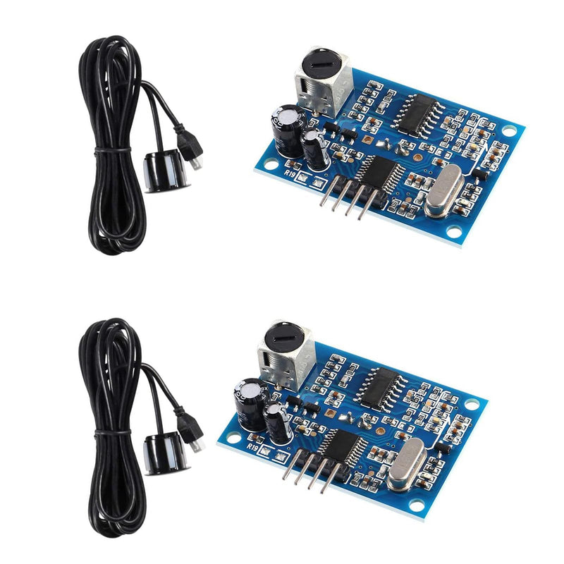 JSN-SR04T Ultrasonic Sensor Waterproof Module 5V Pack of 2 | With waterproof sensor, ultrasonic distance measuring module, 2 pieces, 5V ultrasonic sensor, waterproof module, JSN-S