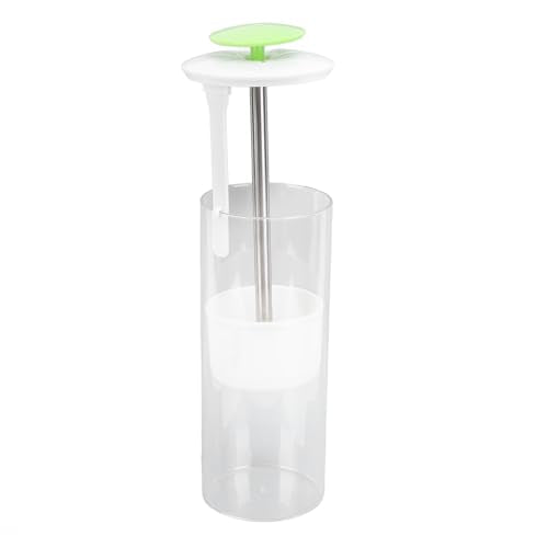 Pssopp Vegetable Keeper Space, Anti Slip Bottom Glass Body Stable Placement Multifunctional Saver Box for Cilantro Parsley Asparagus