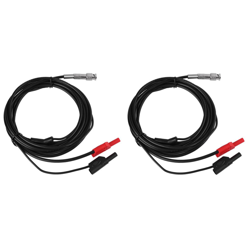 [Australia - AusPower] - HT30A Heavy Duty Auto Test Line 2Pcs BNC to Banana Plug Adapter Cable Test Multipurpose 
