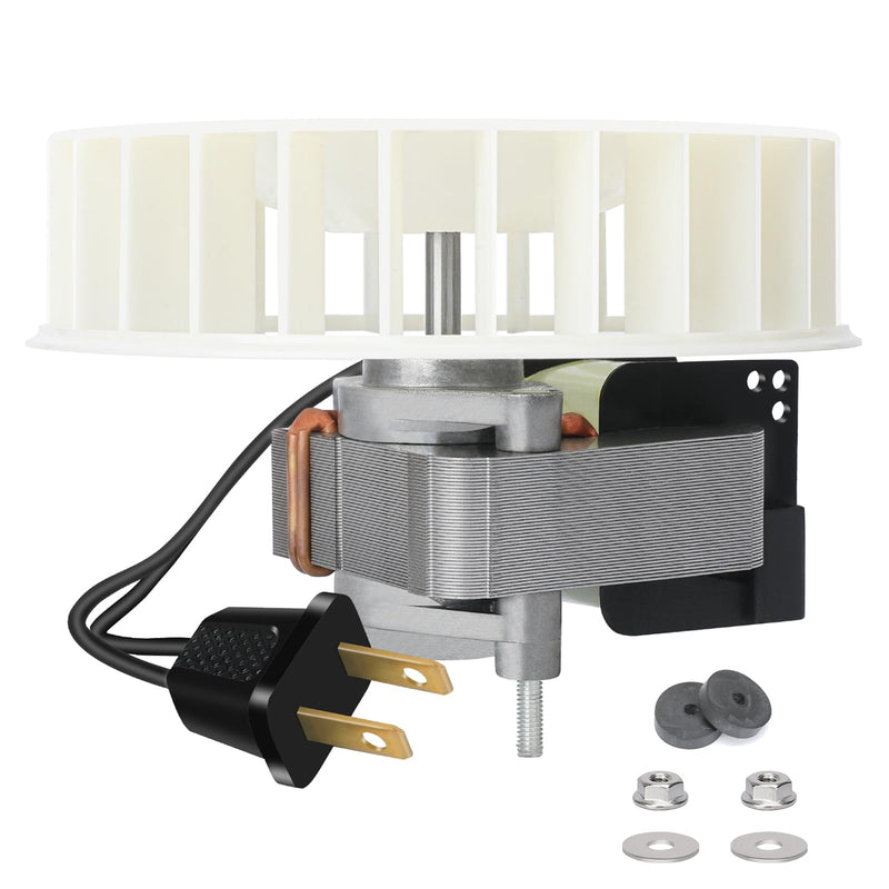 S97017646 Replacement Bathroom Exhaust Fan Motor (Model S99080592) and Blower Wheel - Compatible with Models 605P, 605RP, 665F, 665P, 665RF, 665RP, 665SP, 668P, 668RP, 9965, 9905 - Quiet & Powerful 1 S97017646
