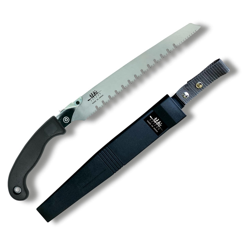 SUIZAN Pruning Saw 10.6" Gullet Blade - Professional Japanese Tree Trimming Handsaw Pullsaw Gardening Tools 10.6"/270mm Pruning saw