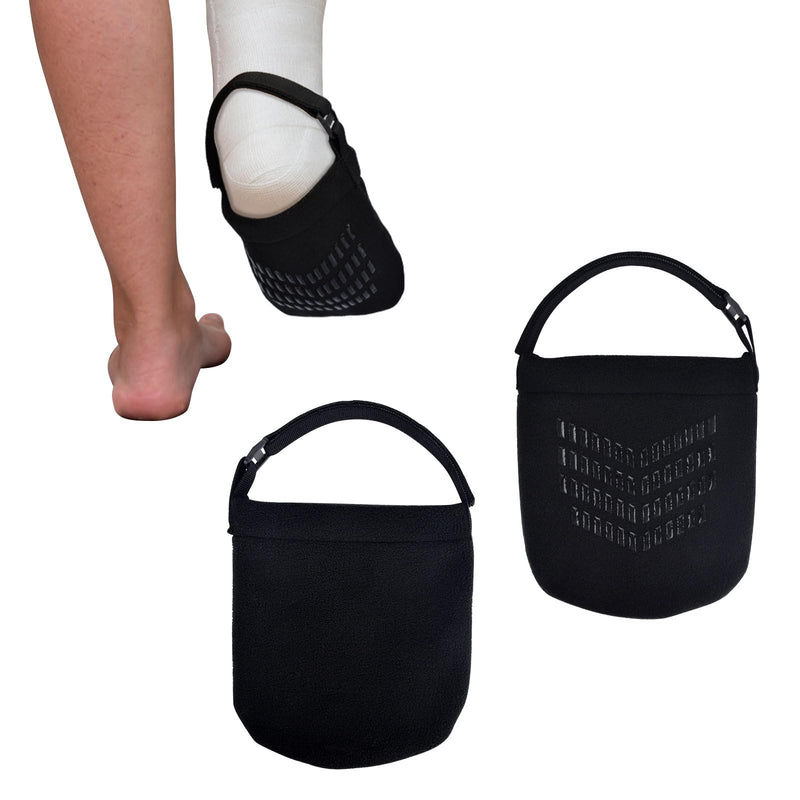 [Australia - AusPower] - iGuerburn 2Pcs Cast Sock Cover for Foot, Soft Cast Cover for Foot Warm & Protector Your Cast Toe, Non-slip Adjustable Cast Socks Over Cast for Women Men Fit Most Cast Foot Sizes 2 