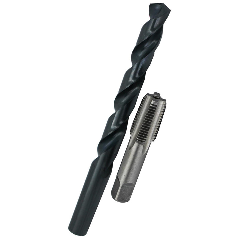 [Australia - AusPower] - Drill America POU Series 1/4-Inch HSS NPS Tap (National Pipe Straight) and 29/64-Inch HSS Drill Bit Kit 1/4"-18 