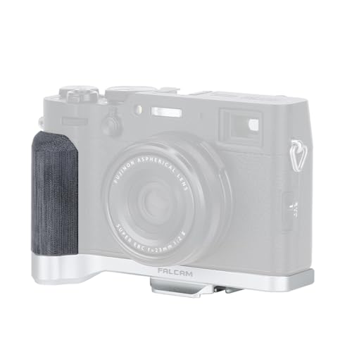 FALCAM X100 VI Camera Cage L Bracket for FUJIFILM X100 VI, Silver, Compaitable with F22,F38 and F50 Quick Release System-C00A4305W
