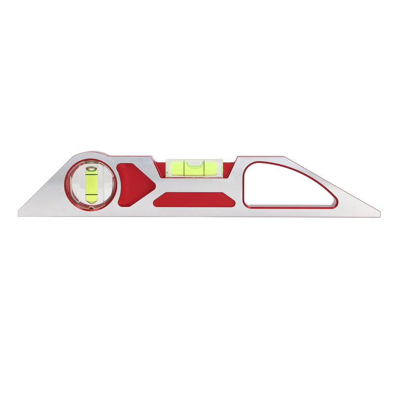 [Australia - AusPower] - Torpedo Level, 90 180 Degree Bubble Level, Construction Levelers, High Precise Leveling Tool, Aluminum Alloy Woodworking Angle Ruler 