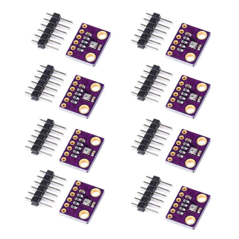 GY-BMPGERUI280 3.3V Air Pressure Pack of 8 | GY-BMPGERUI280-3.3 High Precision Air Pressure Sensor Module for Air Pressure Measurement Compatible