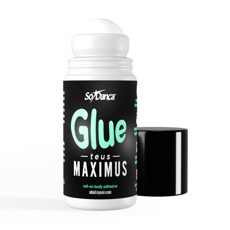 [Australia - AusPower] - So Danca Glue-teus Maximus Roll-On Body Adhesive – Hypoallergenic, Sweat-Resistant Body Glue for Dancers, Costumes, Cosplay, Stagewear, Leotards & Pageants 1 