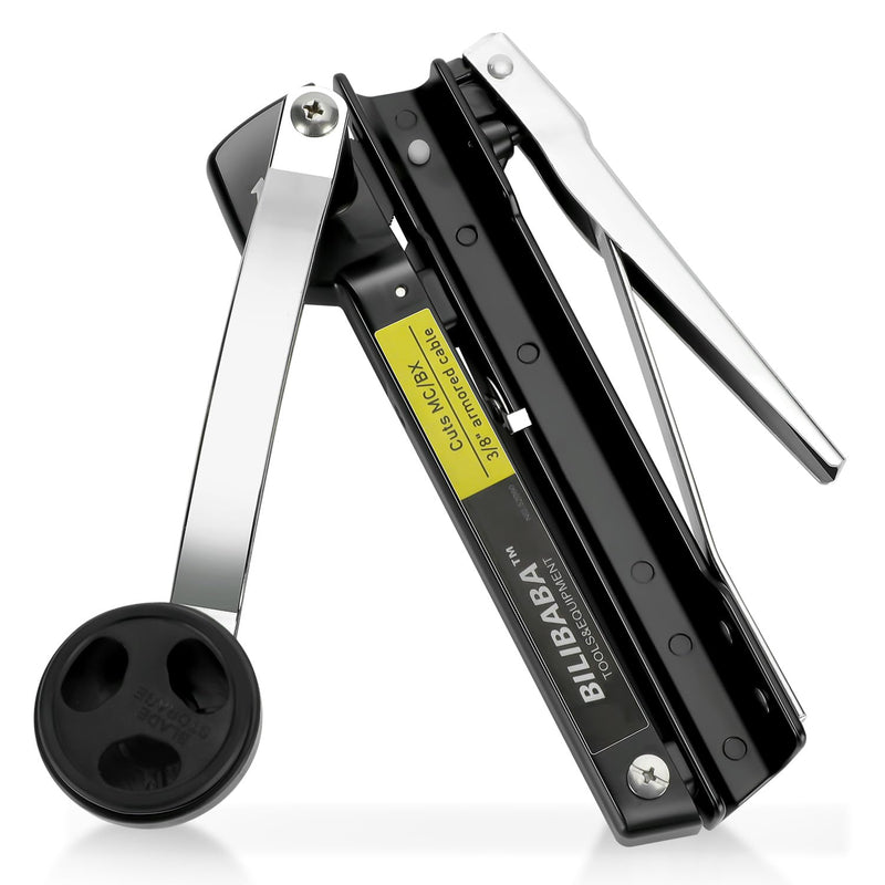 [Australia - AusPower] - MC Cable Cutter, Cuts 3/16" to 7/10" BX/MC Cable, 53725 Cable Cutters with Blades Storage 