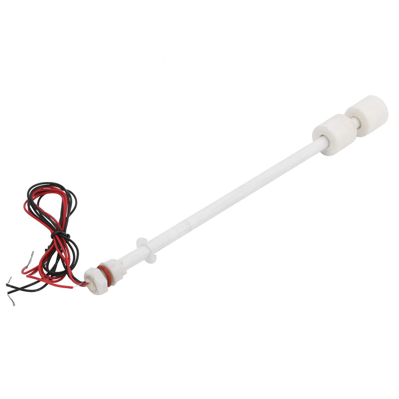 [Australia - AusPower] - PP Float Switch, Liquid Level Controller 250mm Double Floaters Float Switch for Tank Liquid Water Level Detection 