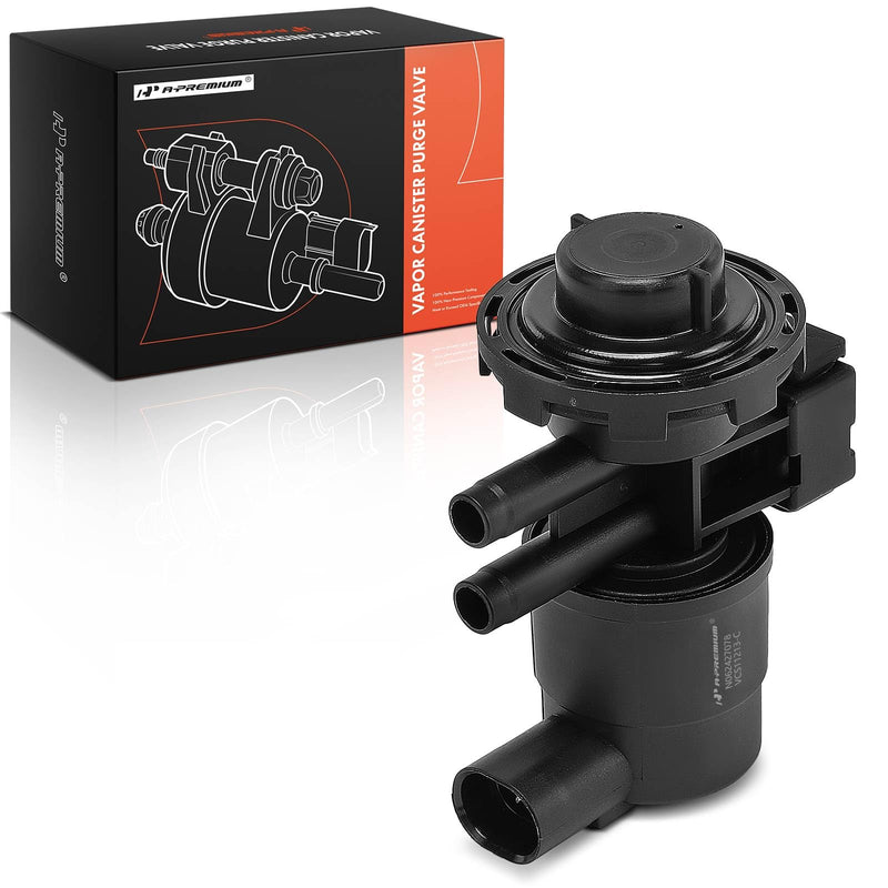 A-Premium Vapor Canister Purge Solenoid Valve Compatible with Jeep Grand Cherokee, Wrangler, Cherokee & Dodge Grand Caravan, Ram, Durango, Avenger & Chrysler Town & Country, Sebring & Plymouth