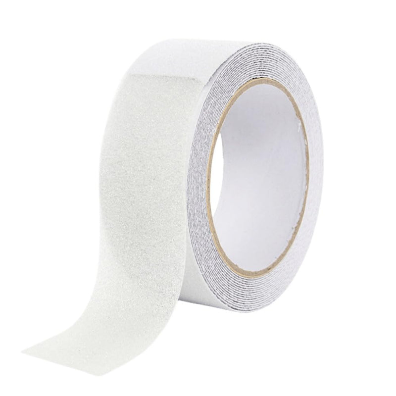 Transparent Anti Slip Tape 2 inch, 16.5 Feet, Non-Slip Traction Grip Tape Clear Comfortable Safety Track Tape for Stairs, Tubs, Boats 2" x 16.5Ft