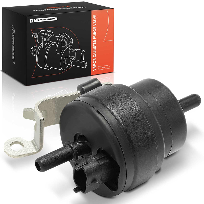 A-Premium Vapor Canister Purge Solenoid Valve Compatible with Cadillac SRX/CTS 2004-2005 & Buick Rendezvous 2004-2005, 3.6L, Replace# 12579587/12571136