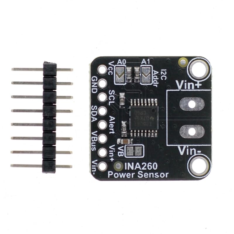 [Australia - AusPower] - INA260 Voltage Current Module, DC 3.0V-36V High & Low Side Current Voltage Power Sensor Module Current Power Supply Sensor 