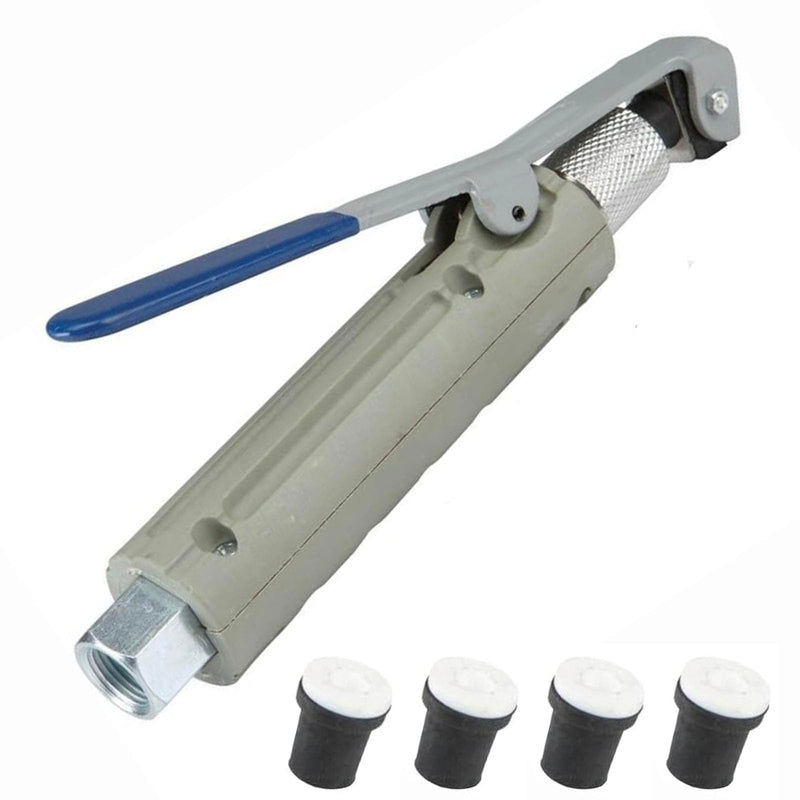 [Australia - AusPower] - Sand Blaster Gun, Sandblasting Gun with 4 Ceramic Tip, Abrasive Sandblaster Gun Kit with Blaster Nozzles (2/2.5/3/3.5mm) for Deburring Removing Rust Paint Stain 