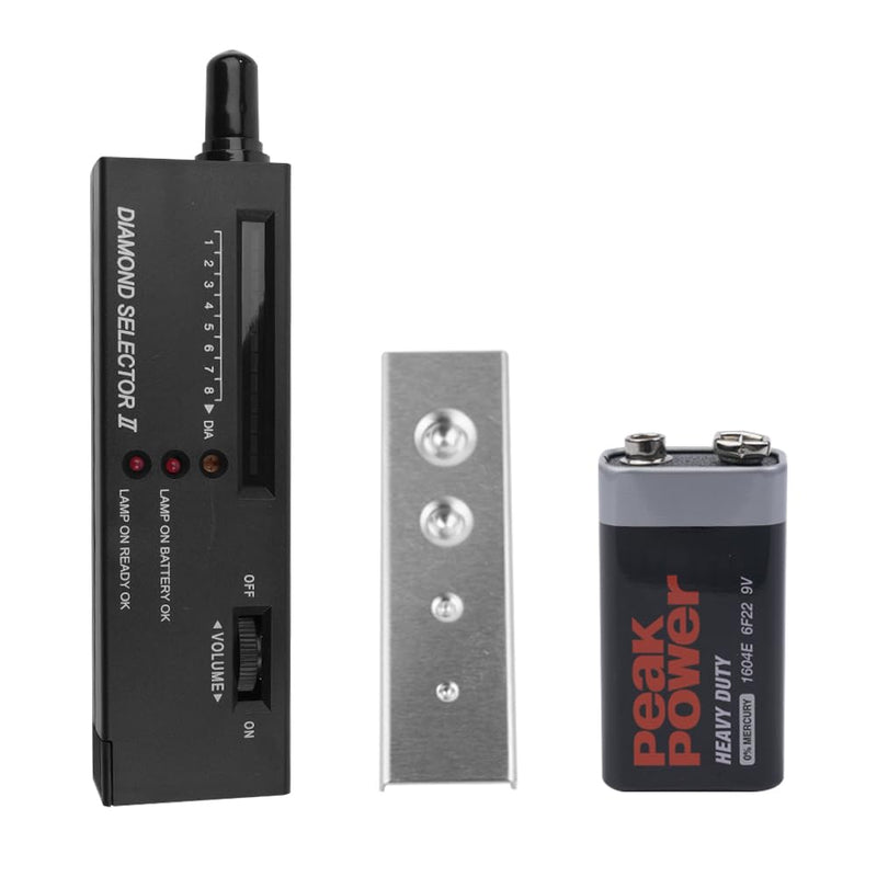 Thermal Conductivity Tester, Diamond Pen, Portable Hardness Tester, Diamond Hardness Pen, Precision Jewelry Testing Tools for Gemstones and Diamonds