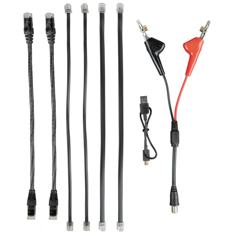 [Australia - AusPower] - Klein Tools VDV999770 Replacement Leads Scout Pro Max Network Cable Tester (Cat. No. VDV501-770), (RJ11/RJ12/RJ45) F-Connector Cables Replacement Leads, VDV501-770 