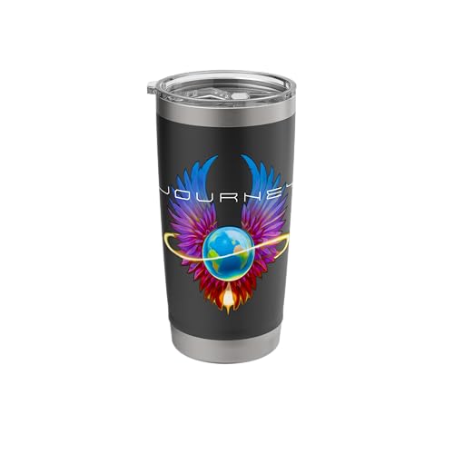 Journey Official Infinity Wings Stainless Steel Insulated Tumbler Black 20 Ounces