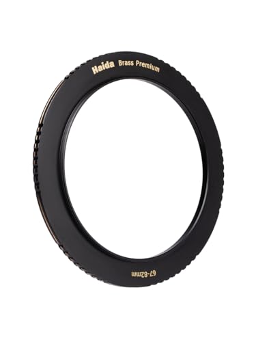 Haida Premium Brass 62mm to 82mm Step Up Filter Ring Adapter