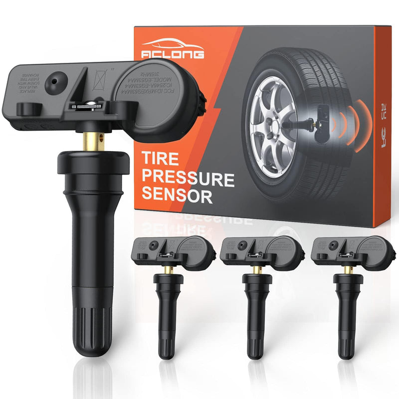 [Australia - AusPower] - 433MHz TPMS Sensor for Chrysler, Dodge Charger Grand Caravan, RAM 1500 2500 3500 4500 5500 2009, for Volkswagen, Pre-Programmed Tire Pressure System Sensors 56029359AB 68078768AA, 4 PCS 