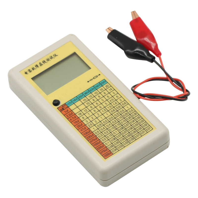 [Australia - AusPower] - Digital LCD for ESR Capacitance Ohm Meter in Circuit Tester,Capacitor Fault Tester 