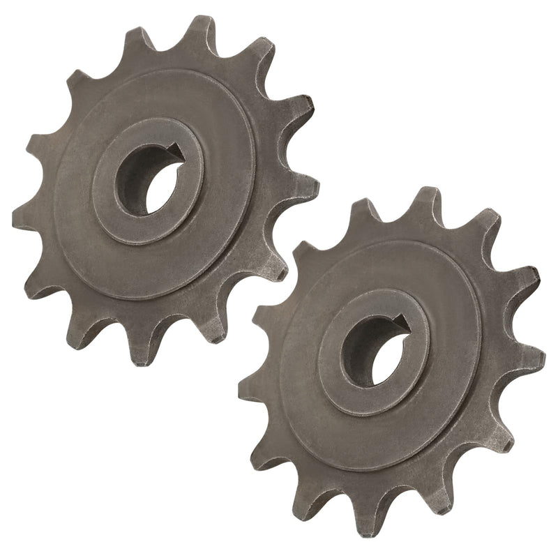 [Australia - AusPower] - Create idea 2 Pcs 13 Tooth Sprocket Bicycle Chain Gear Replacement Part Pinion Sprocket Electric Scooter Motor 13 Tooth 11mm ID Sprocket for 1016Z2 Z3 1018 Geared Motors 