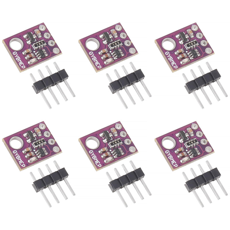 [Australia - AusPower] - 6PCS BMP280-5V Atmospheric Pressure Sensor Temperature Humidity Sensor Modules (BMP280 5V) 