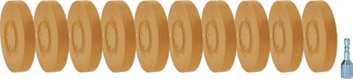 KS Tools 515.5486 Rubber Eraser Plate 88 mm Pack of 10