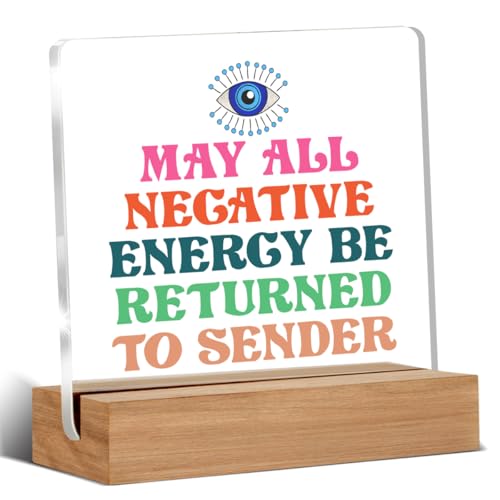 Inspirational Evil Eye Gifts for Women Men Friends Positive Spiritual Gifts